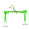 Grand Opening Kit-25" Ceremonial Scissors, Ribbon, Bows, Stanchions